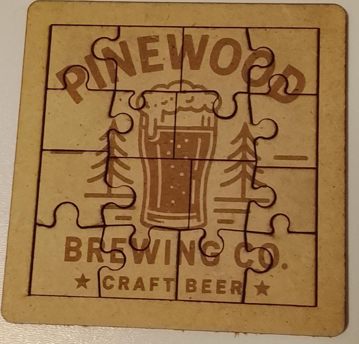 🧩 Puzzle Coaster / Puzzle podtácek